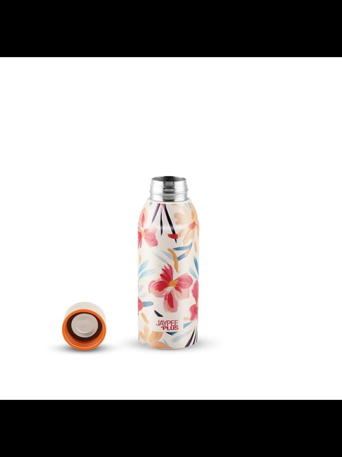 Jaypee Plus Punch Prime Multi Flower Print Vaccum Insulated Bottle And  Travel 500 ml - Main Image