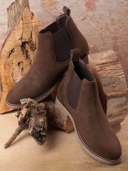 ID Men's Brown Chelsea Boots-picture-46