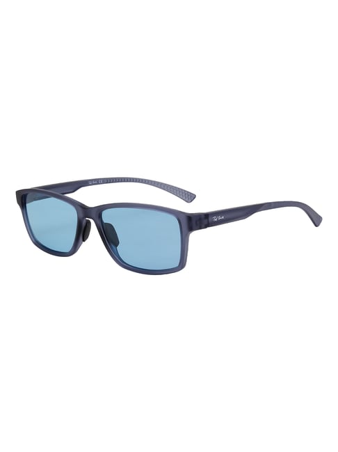 Ted Smith Blue Rectangular Sunglasses for Unisex-picture-14