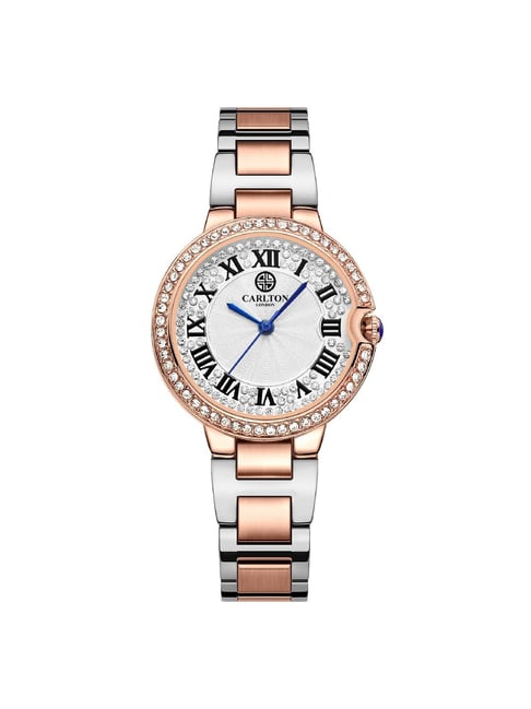 Carlton London CLDTRGS-003 Charlotte Analog Watch for Women