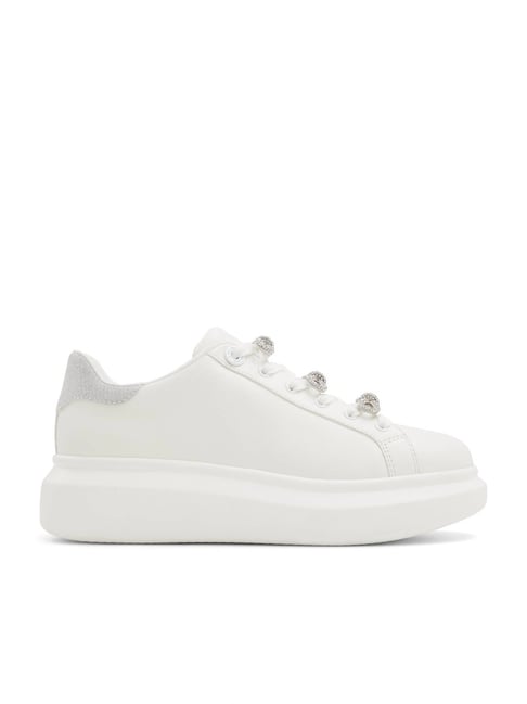 Aldo Women's White Sneakers-picture-31