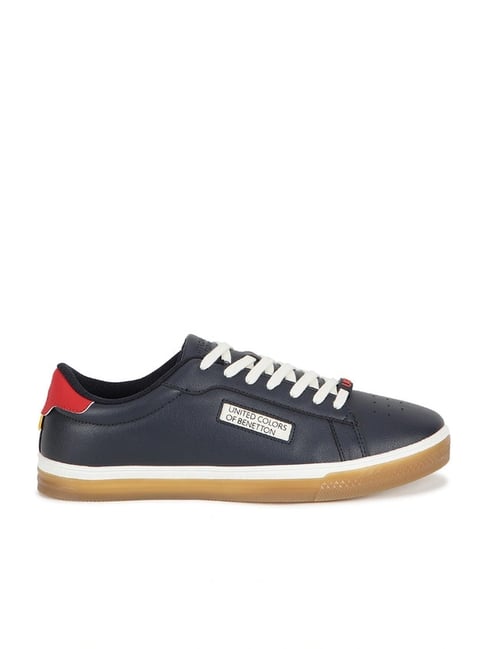 Buy United Colors of Benetton Men's Blue Casual Sneakers for Men - Main Image