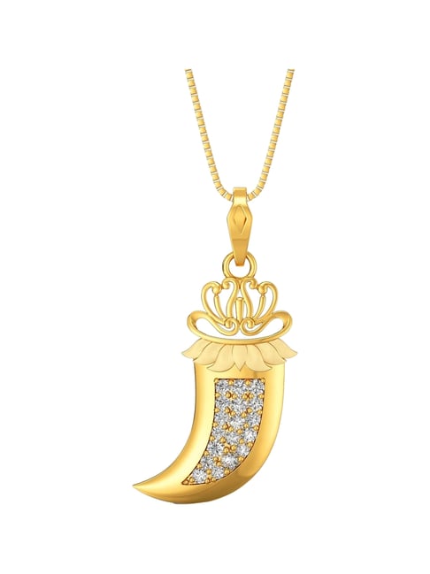 Joyalukkas 22k Yellow Gold Striking Claw Pendant