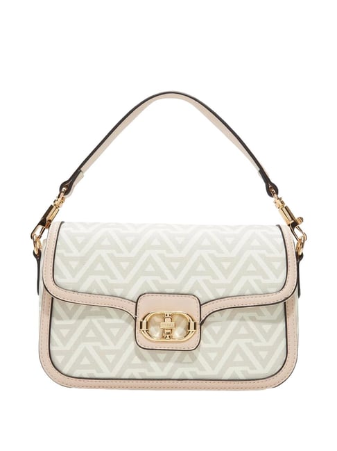 ALDO Light Pink Printed Medium Cross Body Bag