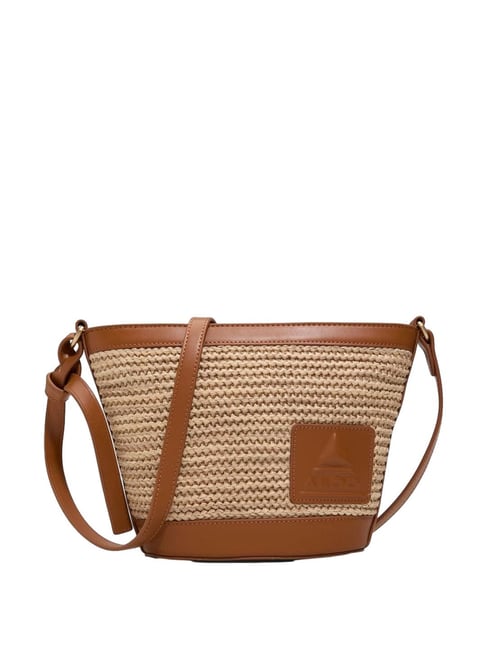 ALDO Natural Textured Small Cross Body Bag