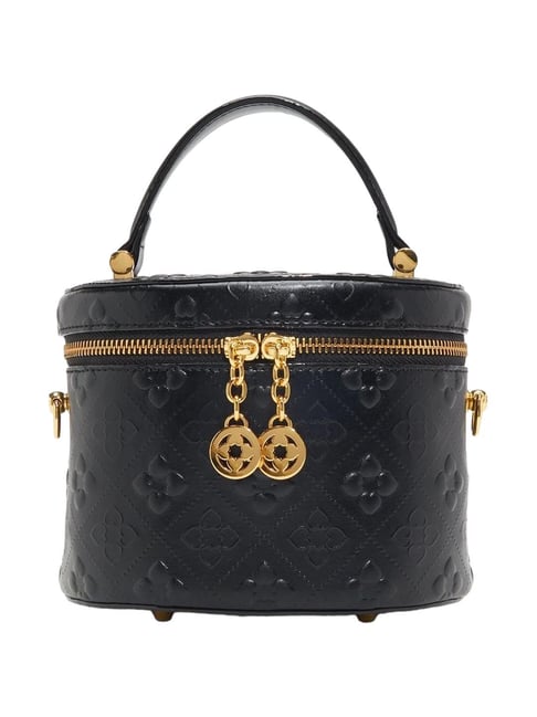 ALDO Black Overflow Textured Medium Cross Body Bag-image-38