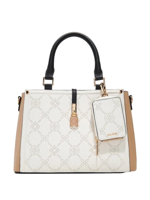 ALDO Bone Multi Solid Small Satchel Handbag