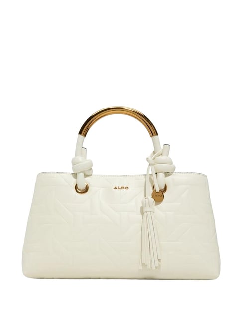 ALDO Bone Textured Medium Satchel Handbag-picture-11