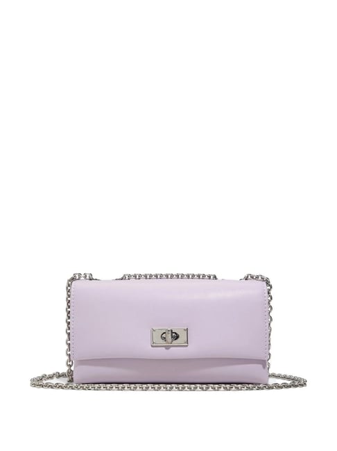 ALDO Purple Solid Small Shoulder Handbag-picture-35