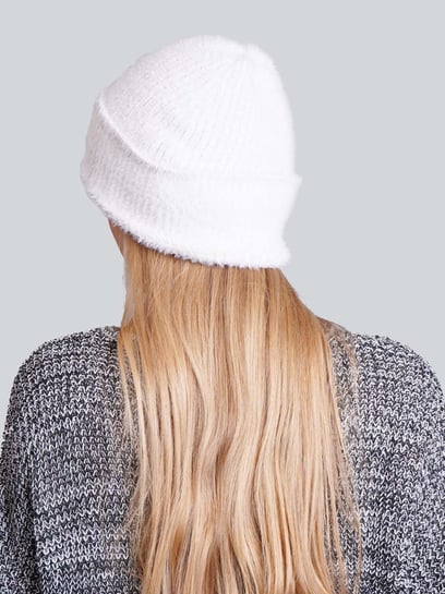 Buy BHARATASYA Rabbit Fur White Beanie Cap For Women Online @ Tata