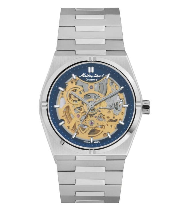 Buy Mathey Tissot H118CFAN Zeus Swiss Made Skeleton Watch for Men