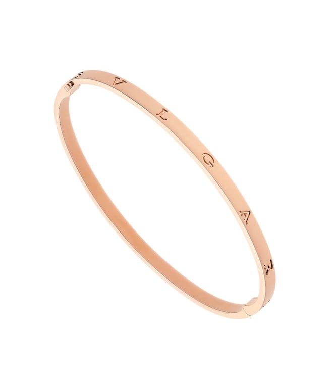 Buy Bvlgari B.zero1 Essential 18 Kt Rose Gold Bangle Online @ Tata
