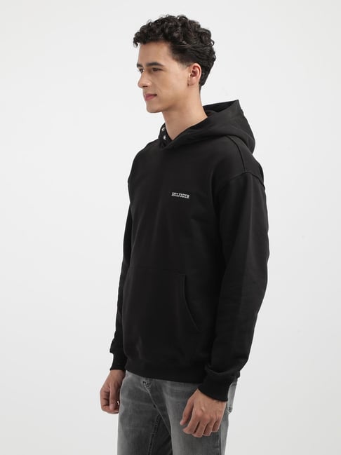 Tommy Hilfiger Black Cotton Men Sweater main image 1