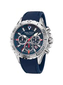Nautica Orologio Uomo NAPNSF201 - Cronografo 49mm, Quadrante Blu, Cinturino In Acciaio E Silicio - 2