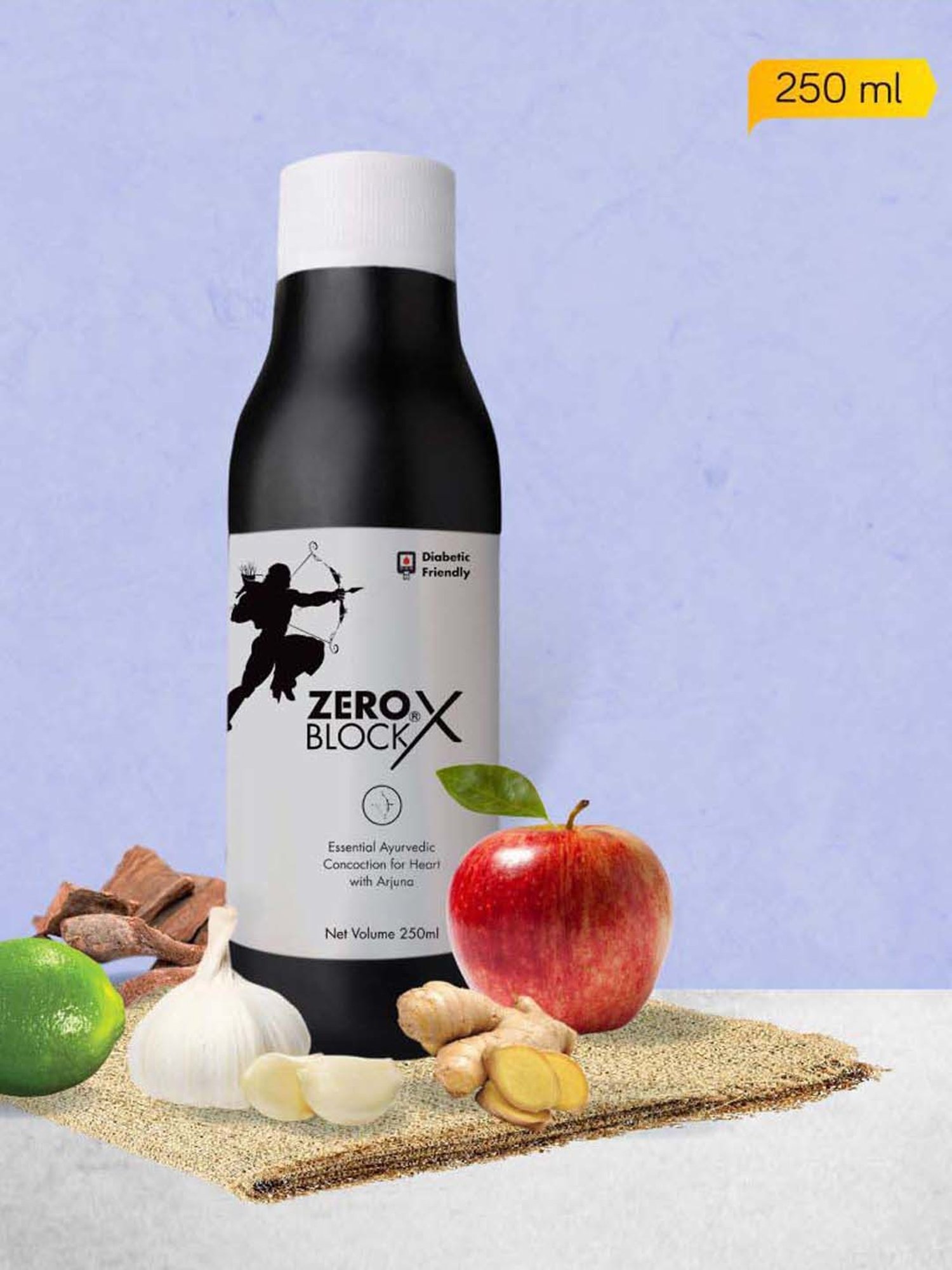 Buy Zero Block X-Diabetic-Friendly Ayurvedic Concoction - 250 ml