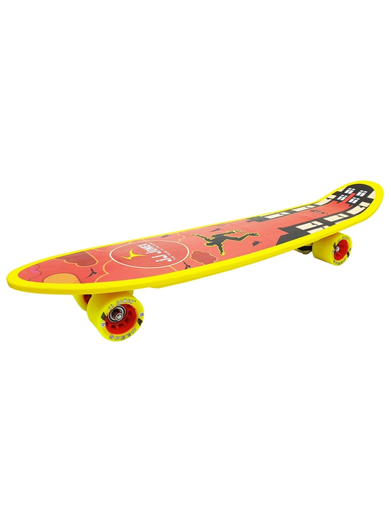 JJ Jonex Play FibeR Skateboard Meduim (Age 5-15 Year)