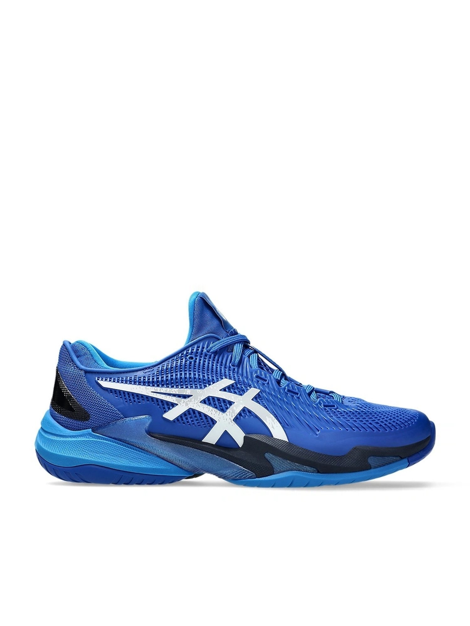 Buy Asics Men's COURT FF 3 NOVAK Tuna Blue Tennis Shoes for Men at