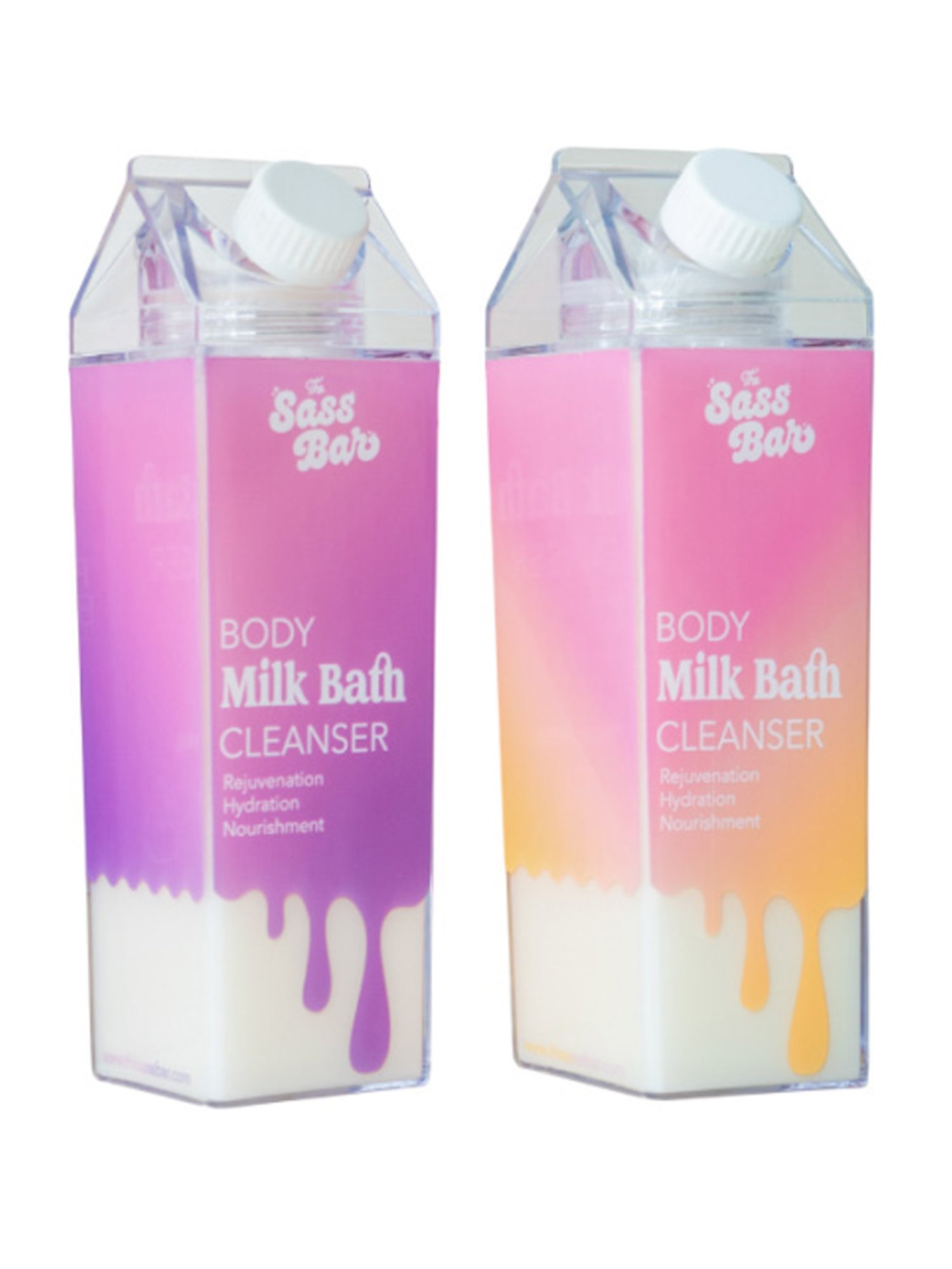 Buy The Sass Bar Body Milk Bath Cleanser Duo Variant Set for