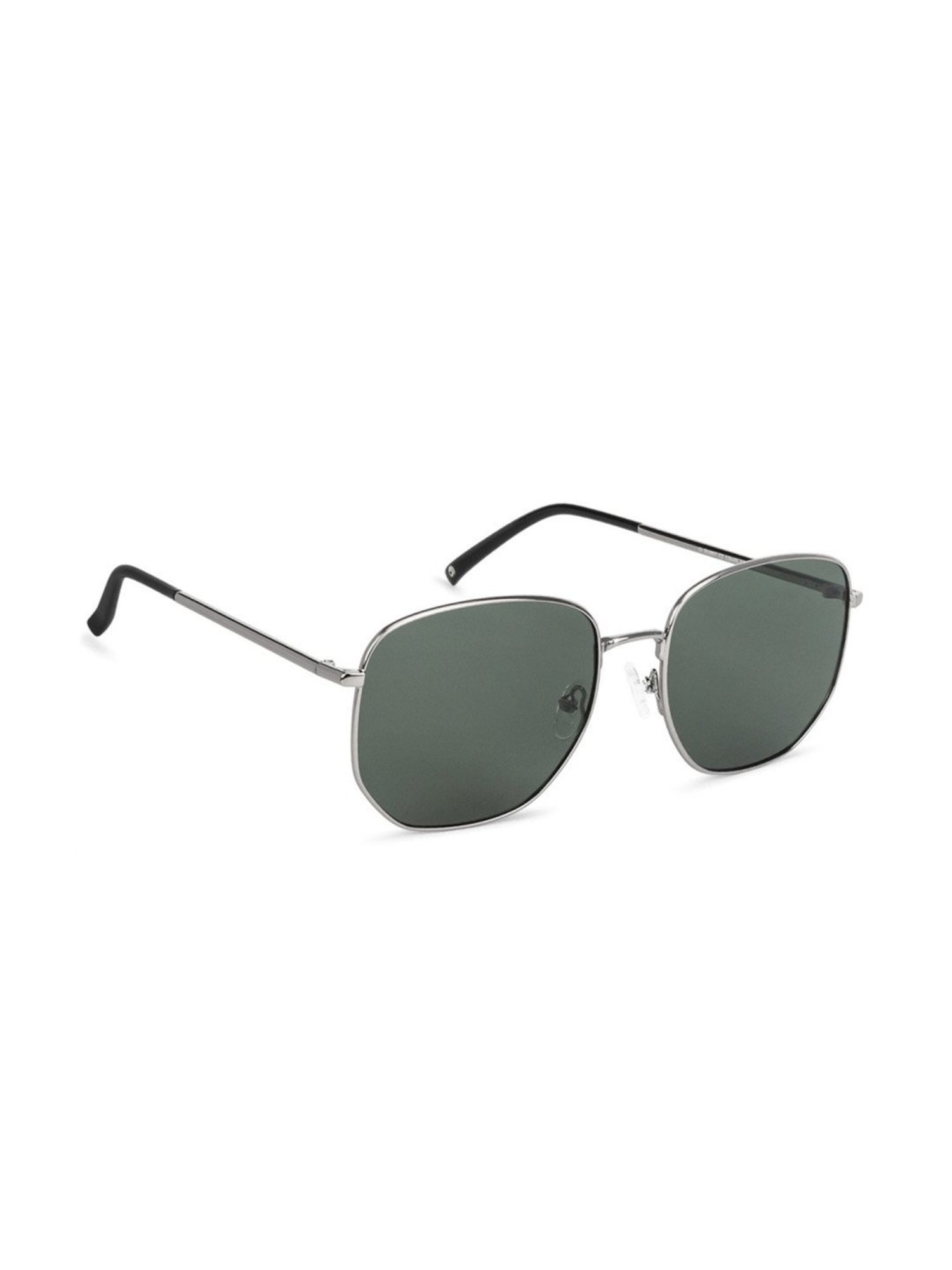 Buy John Jacobs JJ S12807 Green Polarized Square Sunglasses Online