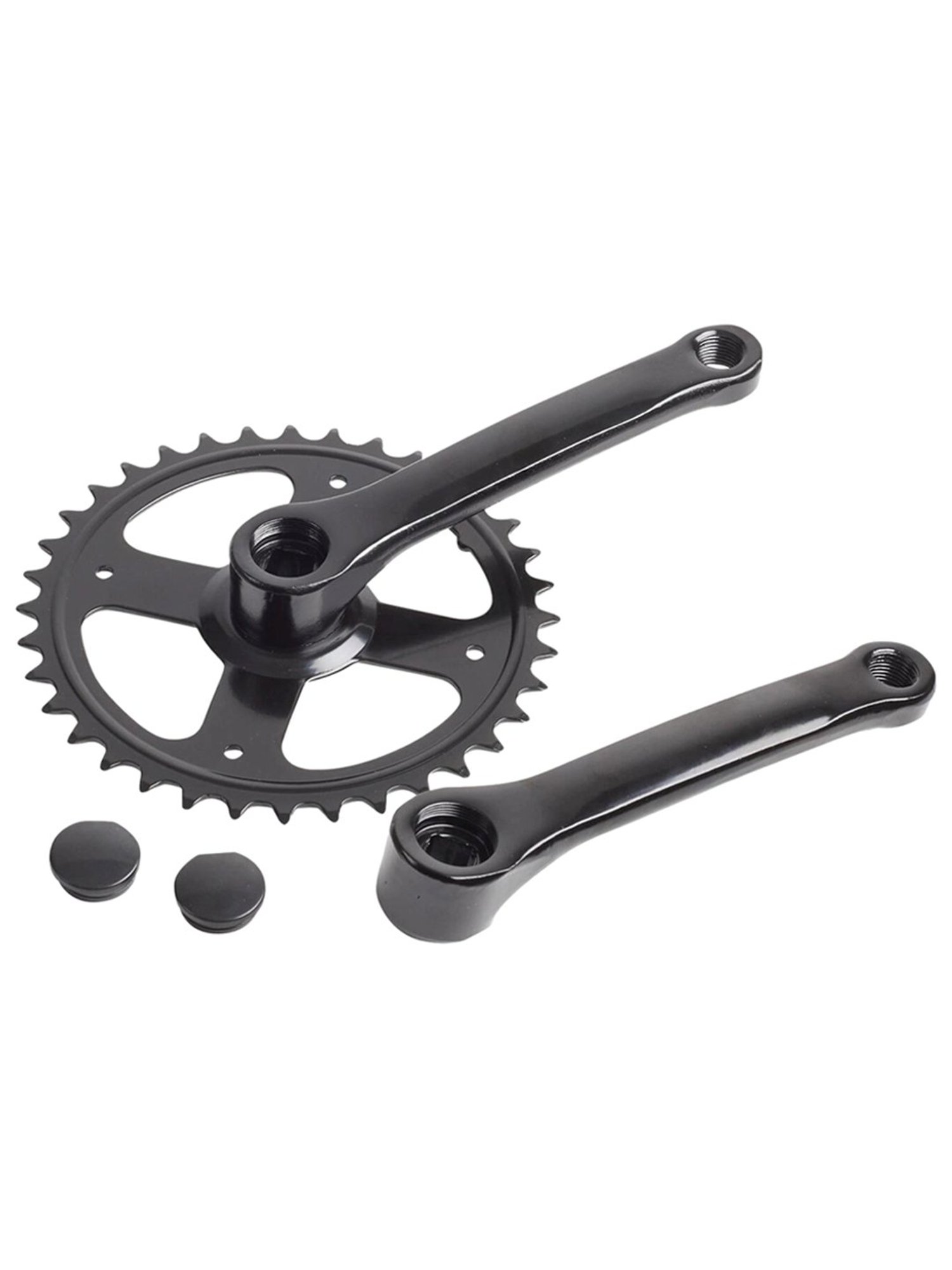 Btwin by Decathlon Single Chainwheel 36 Tooth w/ 140 mm Cranks