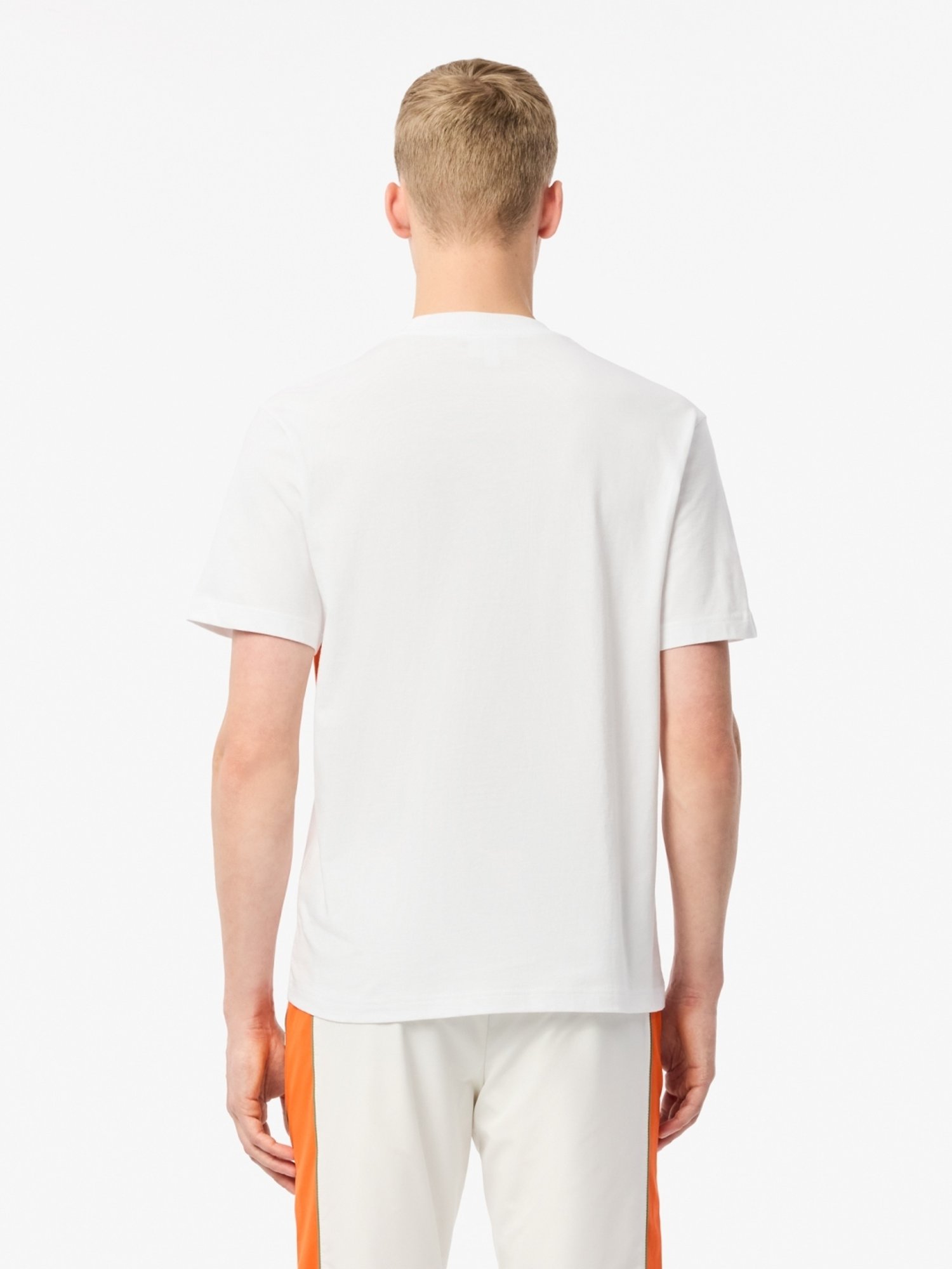 取寄) ラコステ メンズ クラシック フィット コットン プリント T