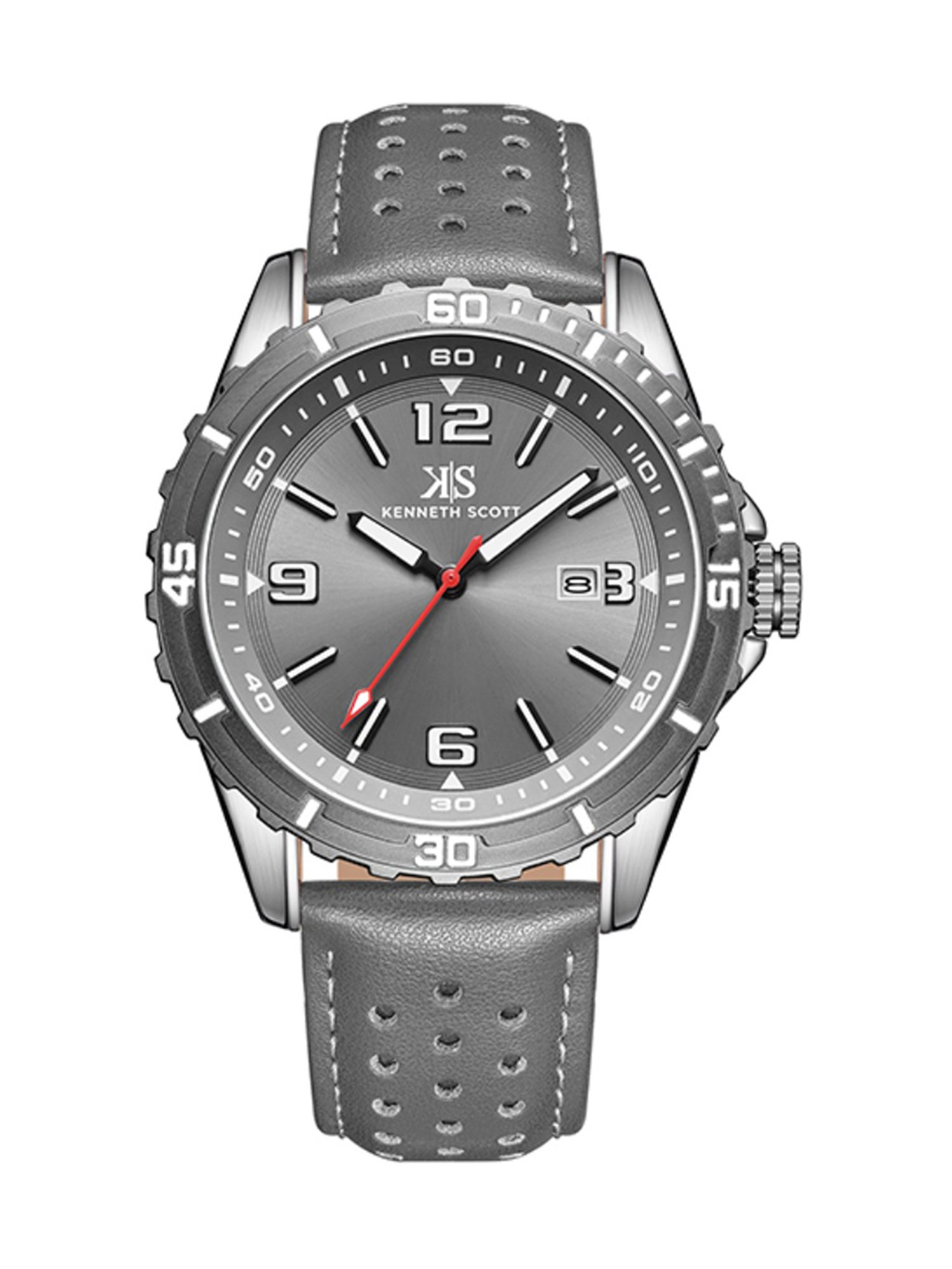 【ken】 Kenneth Scott K24022-XLXX Analog Watch For Men