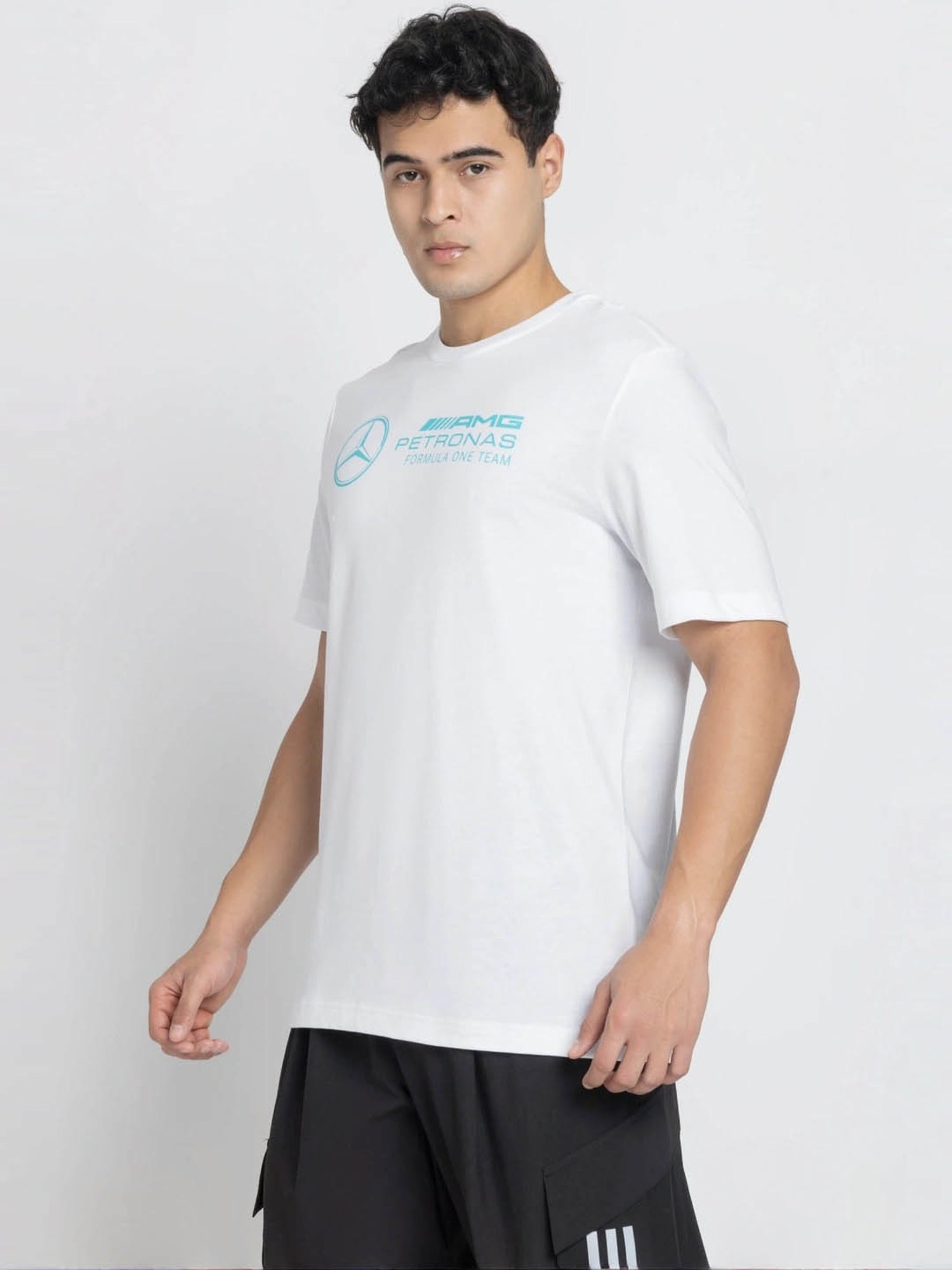 Buy adidas White MER DNA GFTEE M T-Shirt for Men Online @ Tata