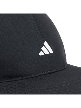 adidas Black 100% Polyester Baseball Cap (OSFC)