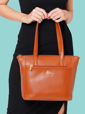 Lavie Tan Animal Effect Medium Shoulder Handbag