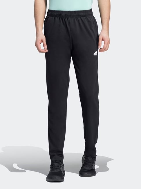 Adidas ESS T SJ PANT Black Regular Fit Joggers