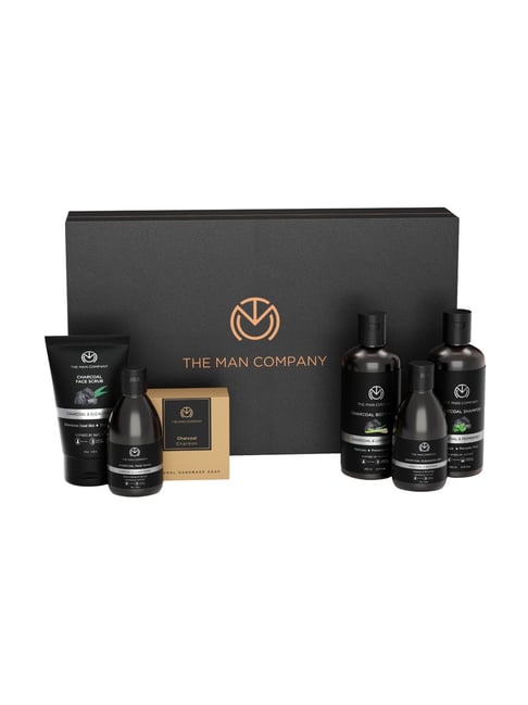 Buy The Man Company Charcoal Grooming Kit (Set of 6) 925 ml