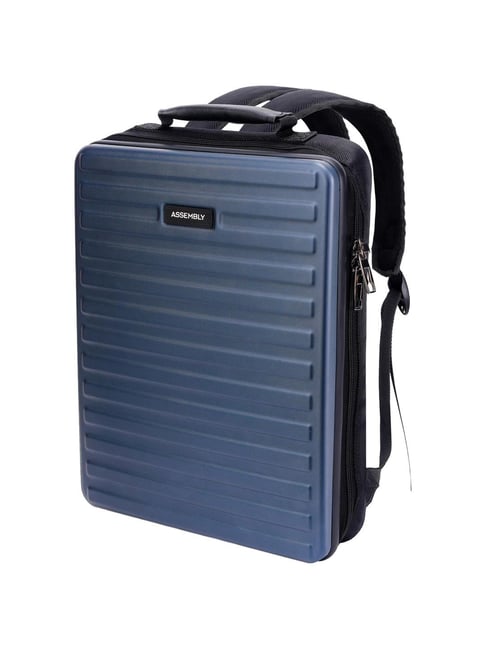 Buy Assembly 11 Ltrs Navy Hard Shell Laptop Backpack at Best Price