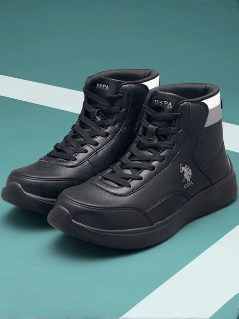 Rowan Us Polo High Top Sneakers Buy Polo Men's Black Ankle High