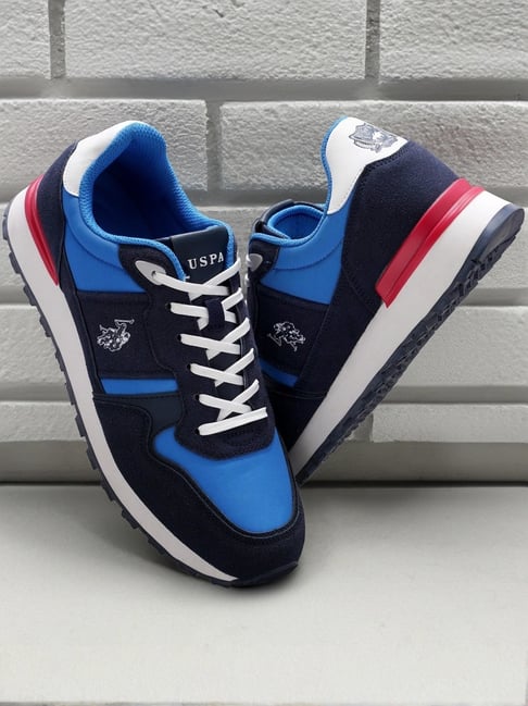 Polo Men's Navy Running Shoes