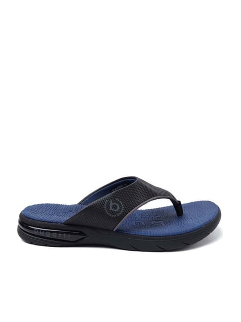 Bugatti Men's Socotra Black Thong Sandals