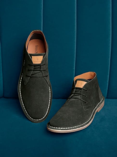 Buy Louis Stitch Men's Seaweed Green Chukka Boots for Men at Best