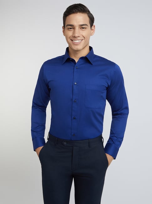 Raymond Blue Slim Fit Shirt