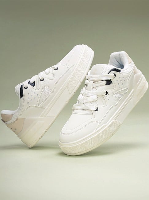 Red Tape Men's Edge Elivate Classic Off White Casual Sneakers