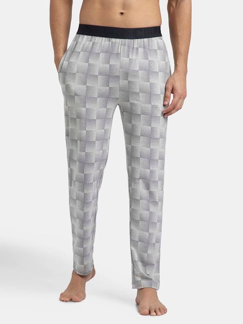 Jockey IM03 Men's Tencel Micro Modal Cotton Elastane Stretch Regular Fit  Pyjama with Side Pockets