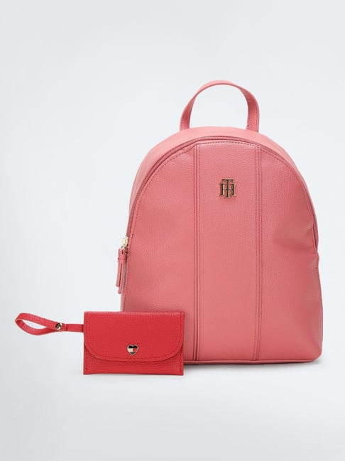 TOMMY HILFIGER Pink VALENTINE CHLOE II Backpack