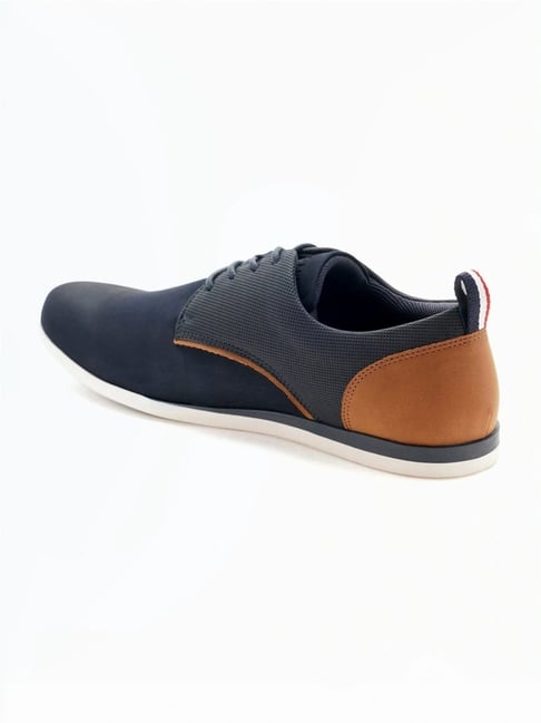Buy Polo Men's Navy Derby Shoes for Men at Best Price