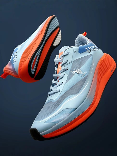 Polo Men's Blue Running Shoes