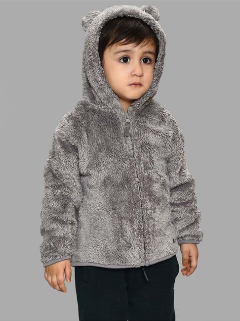 MiArcus Unisex Grey Solid Full Sleeves Coats & Jackets-picture-29