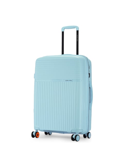Nasher Miles Krabi Light Blue 8 Wheels Medium Hard Cabin Trolley Bag-image-39