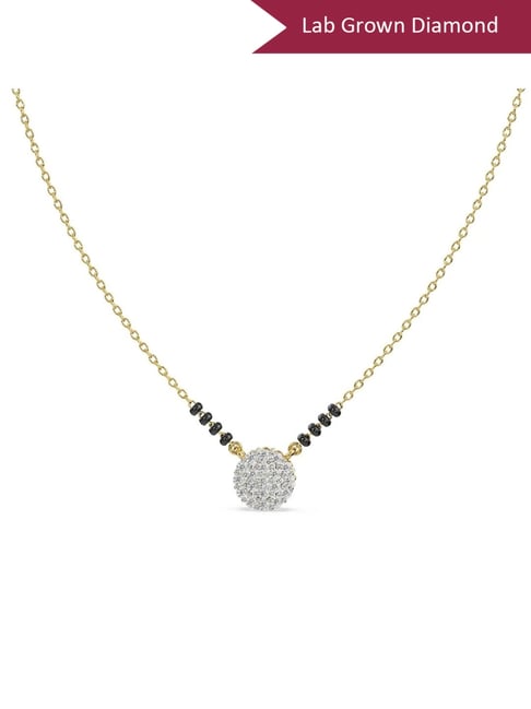 Emori 14k Yellow Gold & Diamond Aanya Mangalsutra