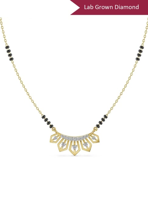 Emori 14k Yellow Gold & Diamond Jiya Mangalsutra