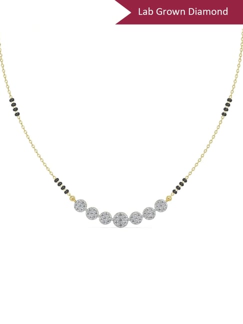 Emori 14k Yellow Gold & Diamond Pihu Mangalsutra