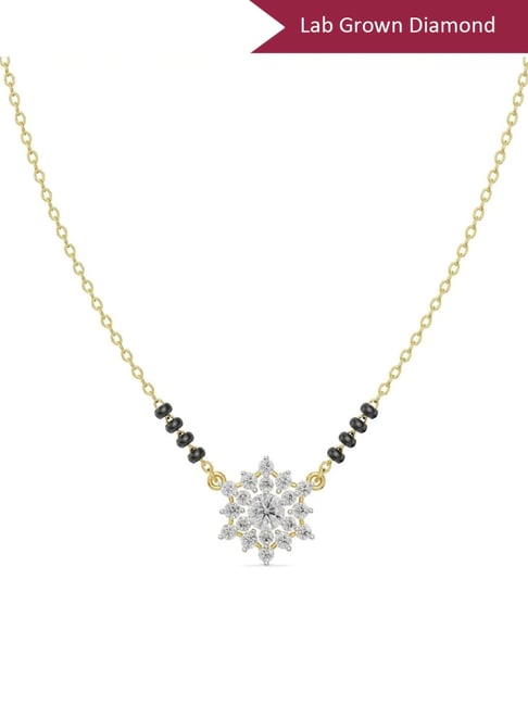 Emori 14k Yellow Gold & Diamond Seher Mangalsutra