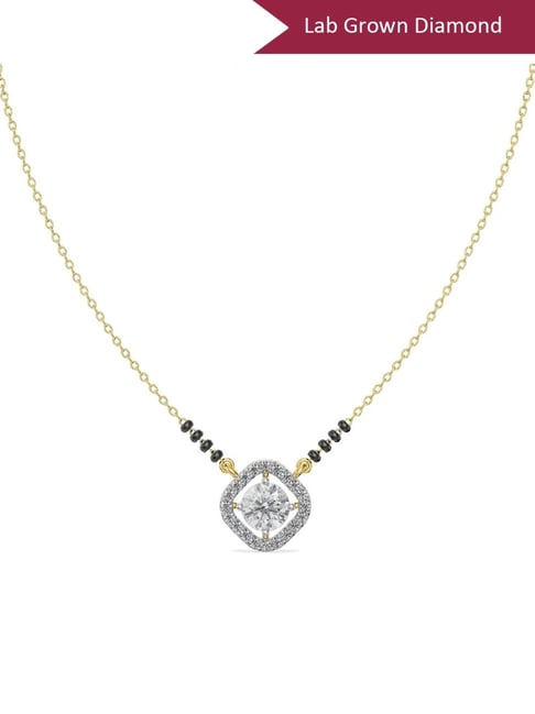 Emori 18k Yellow Gold & Diamond Nirvi Mangalsutra