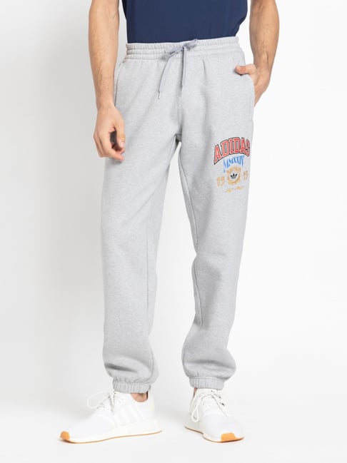 Adidas Originals Grey VRCT PANTS Trackpants - Main Image